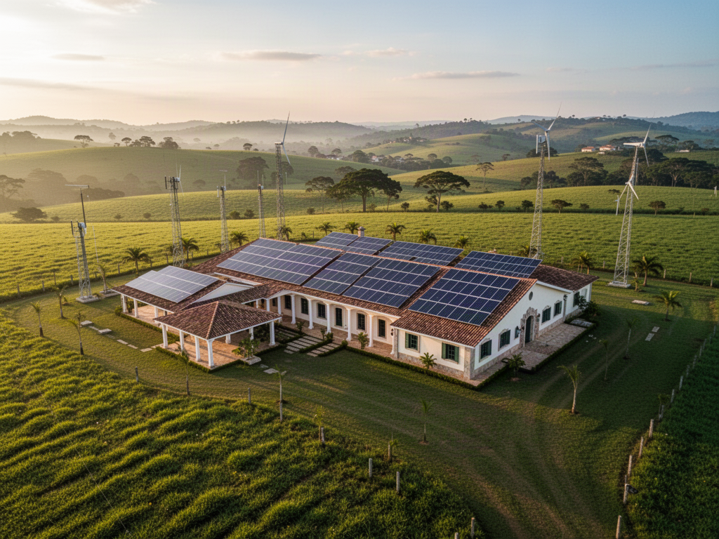 Economia e compensação de energia